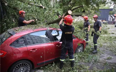 Oluja odnijela pet života u Poljskoj