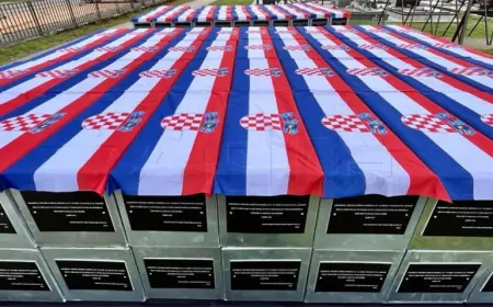 U Gospiću pokopani ostaci 253 žrtve iz Drugog svjetskog rata