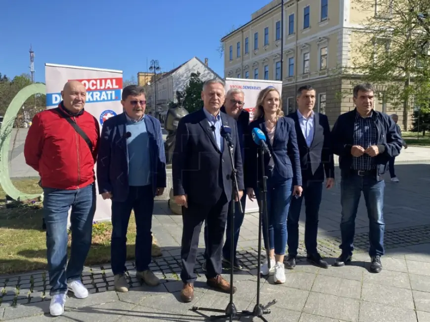 SOCIJALDEMOKRATI U SLAVONSKOM BRODU: "OZBILJNO ZA HRVATSKU"