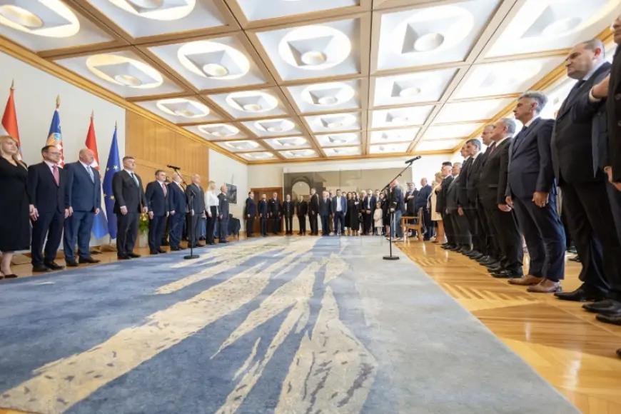 MILANOVIĆ DODIJELIO POČASNE ČINOVE BRIGADNOG GENERALA TE ODLIKOVANJA