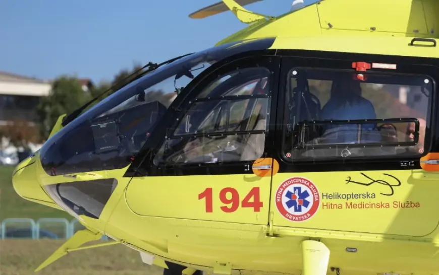 HELIKOPTERSKA HITNA SLUŽBA U DVA TJEDNA DJELOVALA 26 PUTA