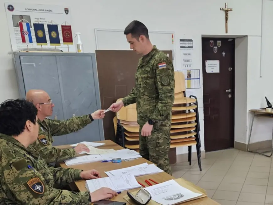 MORH: GLASOVANJE PRIPADNIKA HRVATSKE VOJSKE U HRVATSKOJ I INOZEMSTVU