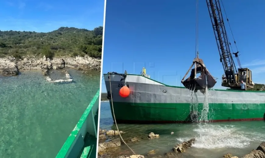 OPĆINA PAŠMAN UKLONILA BESPRAVNU GRADNJU NA OTOKU GALEŠNJAKU