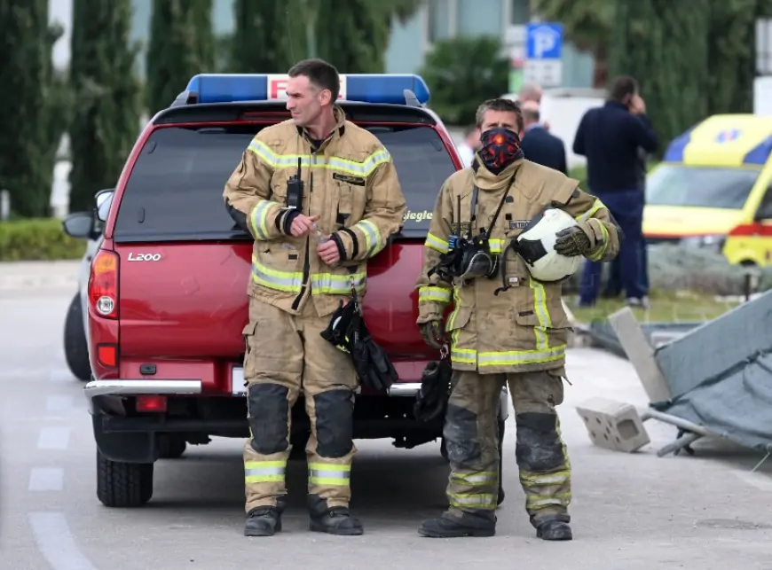 POŽAR KOD ŠIBENIKA GASI 50-AK VATROGASACA