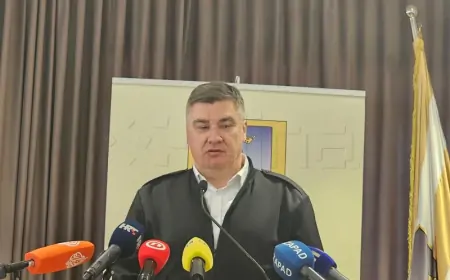 MILANOVIĆ: SABOR ĆU SAZVATI PRED KRAJ ROKA OD 20 DANA, NEMA POTREBE DA SE ŽURI