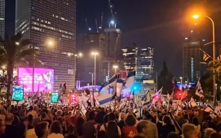 PROSVJED U TEL AVIVU. TISUĆE TRAŽE PREKID RATA I ODLAZAK VLADE