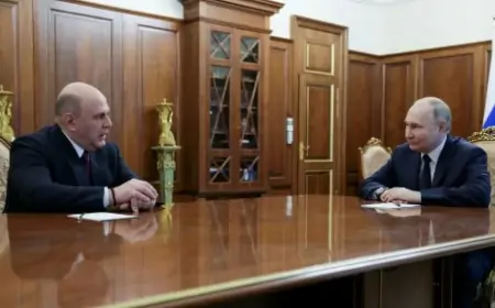 PUTIN IMENOVAO NOVOG, STAROG PREMIJERA RUSIJE
