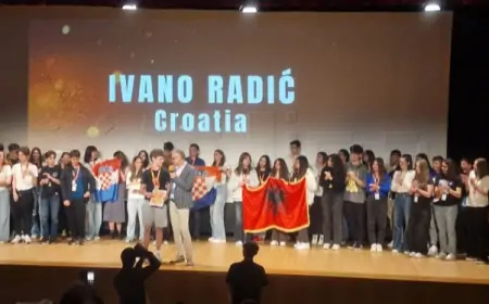 HRVATSKI UČENICI PLASIRALI SE NA MEĐUNARODNO NATJECANJE U ENGLESKOM JEZIKU