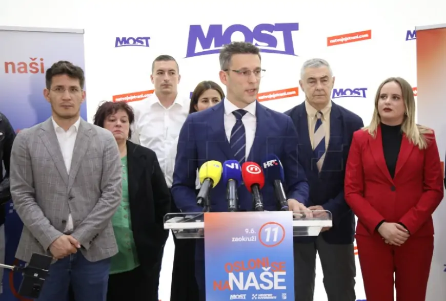 MOST PREDSTAVIO LISTU ZA EUROPSKI PARLAMENT: ZALAGAT ĆEMO SE ZA ZAŠTITU OBITELJI