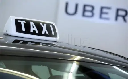 U SPLITU PROSVJEDOVALI TAKSISTI UBERA