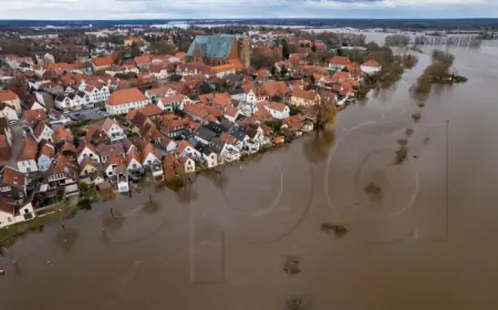 HELIKOPTERI SPAŠAVAJU MJEŠTANE OD POPLAVA NA JUGU NJEMAČKE