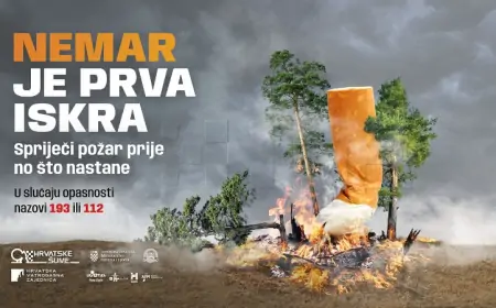 HŠ NA POČETKU PROTUPOŽARNE SEZONE APELIRA NA BRIGU SVIH U PONAŠANJU U PRIRODI