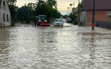ZASTOJ SRCA UZROK SMRTI ŽENE U RASINJI, OTKLANJAJU SE POSLJEDICE POPLAVE