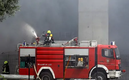 IZBIO POŽAR U BIVŠOJ ŽELJEZARI U KAŠTEL SUĆURCU
