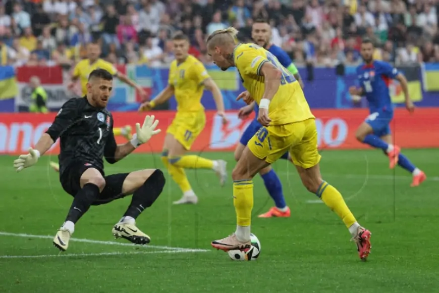 EURO: SLOVAČKA-UKRAJINA 1-2