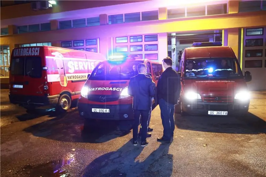 LOKALIZIRAN POŽAR U OSJEČKOJ TVRTKI ZA GOSPODARENJE OTPADOM "FOLDING"