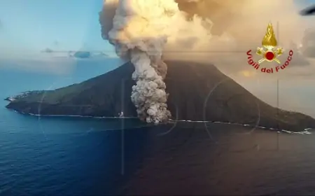 ERUMPIRANI TALIJANSKI VULKANI ETNA I STROMBOLI