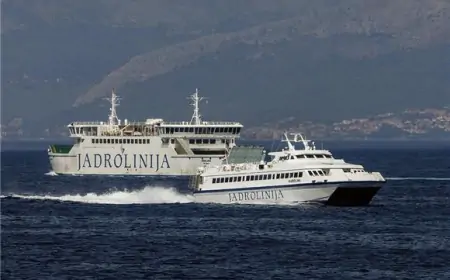 MINISTARSTVO: RIBARSKI BROD UDARIO U JADROLINIJIN KATAMARAN U GRUŽU