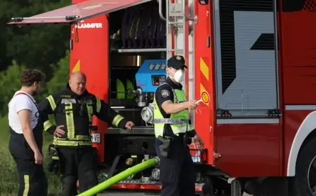 POŽAR KOD TROGIRA UGROZIO I KUĆE