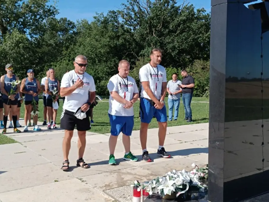 IZ VUKOVARA KRENUO ULTRAMARATON DO SREBRENICE