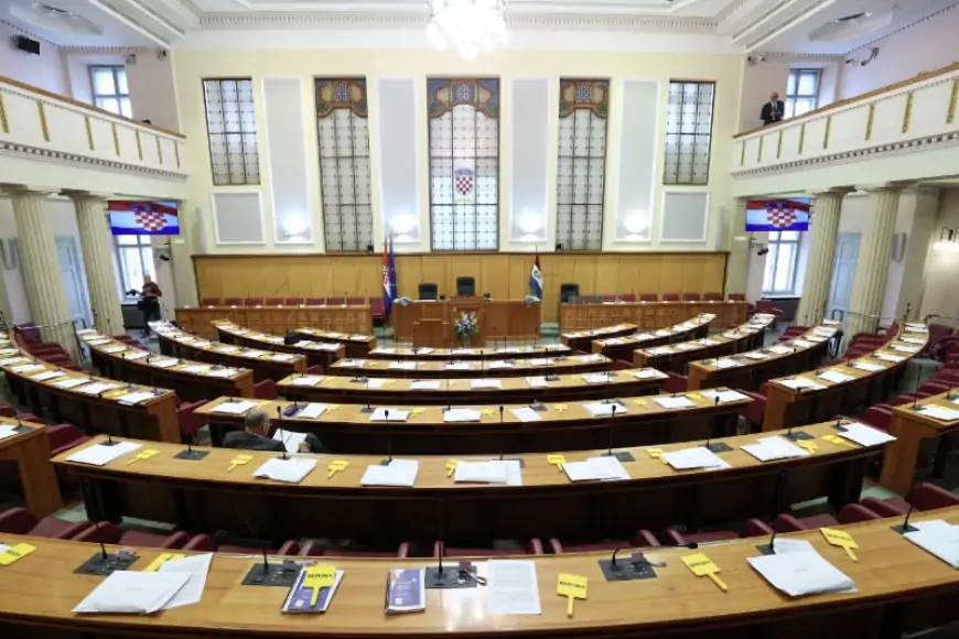 HRVATSKI SABOR U PETAK ZAVRŠAVA REDOVNO PROLJETNO ZASJEDANJE