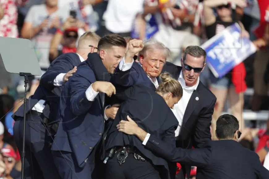 TRUMP OKRZNUT METKOM, NAPADAČ JE UBIJEN