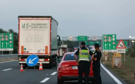 PREMINULA POLICAJKA KOJA JE MOTOROM NA AUTOCESTI NALETJELA NA PJEŠAKA