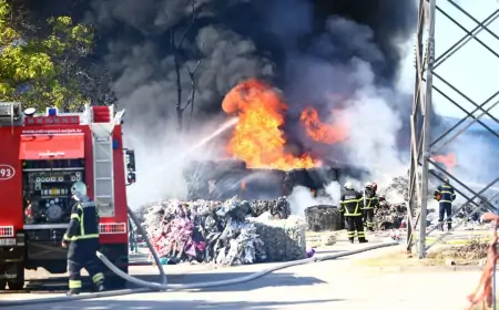 U OSIJEKU GORI DRAVA INTERNATIONAL, ČULE SE EKSPLOZIJE: "NE IZLAZITE VAN I ZATVORITE PROZORE"