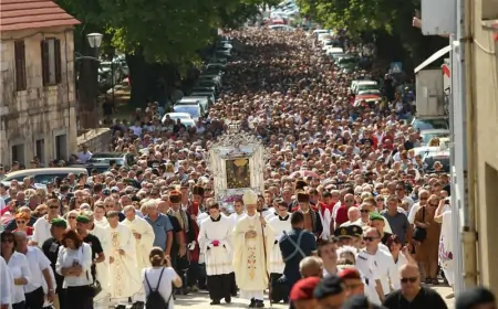 SINJ SPREMAN ZA BLAGDAN VELIKE GOSPE I TISUĆE HODOČASNIKA