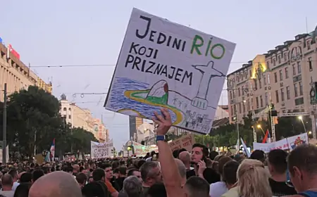 PROSVJEDI PROTIV RUDARENJA LITIJA U BEOGRADU, NAJAVLJENE BLOKADE