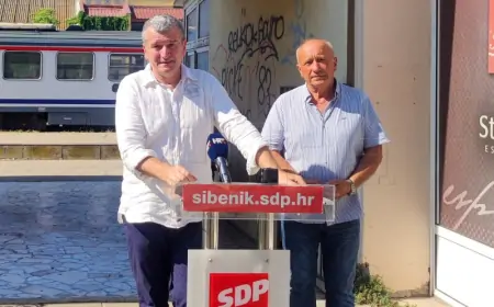 SDP: ŠIBENSKI KOLODVOR ZAPUŠTEN, TRAJEKT STARI, MINISTAR SE TREBA "UHVATITI POSLA"