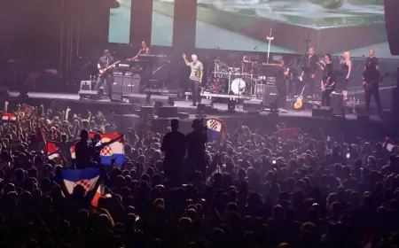 SPEKTAKULARNI PRIZORI IZ DUGOPOLJA: THOMPSON BACIO PUBLIKU U TRANS, UGLAS PJEVALO 40.000 LJUDI