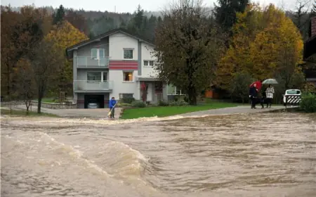 AUSTRIJA SE BORI S POPLAVAMA NAKON REKORDNIH PADALINA