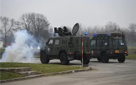 POJAČANA BUKA ZBOG VJEŽBI U ZAGREBAČKOJ VOJARNI TIGROVI-CROATIA