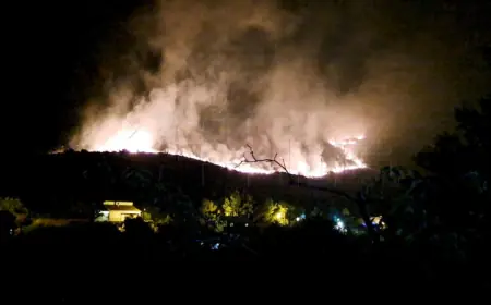 NEVRIJEME U DALMACIJI, UDARI MUNJA UZROKOVALI NEKOLIKO POŽARA NA SPLITSKOM PODRUČJU