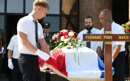 POSLJEDNJI ISPRAĆAJ FREDA MATIĆA- "NI U BOLNICU NIJE HTIO PREKO VEZE, REKAO JE: 'JA ĆU KAO MATIJANIĆ, PA ŠTO BUD'"