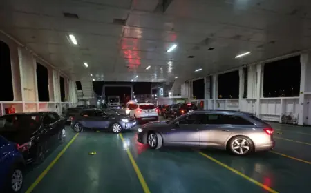 NOVI PAD RAMPE TRAJEKTA! SRUŠILA SE PRED SAMOM LUKOM, MORE UŠLO U GARAŽU, PUTNICI EVAKUIRANI