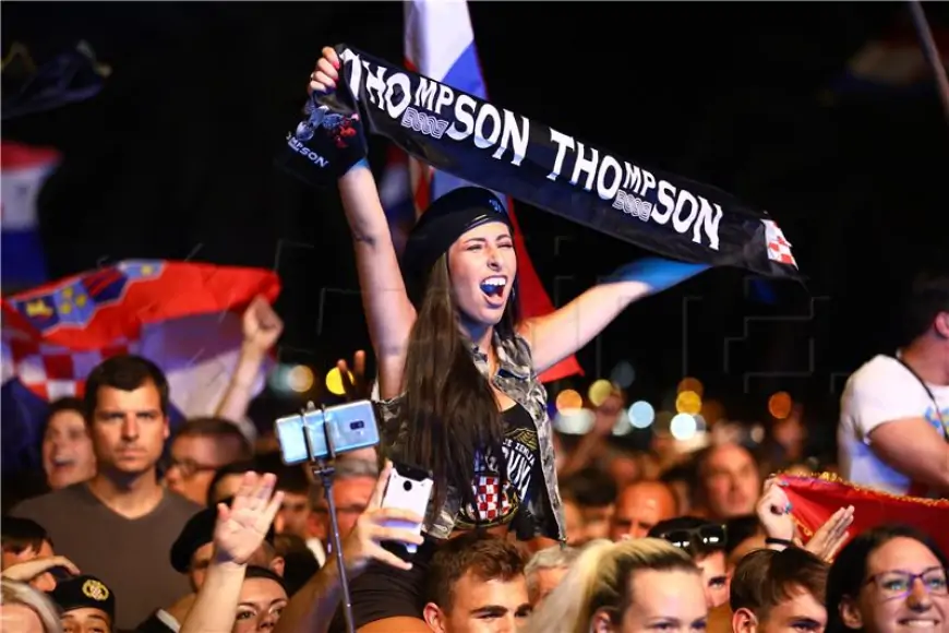 THOMPSON: NEĆEMO PRESTATI VELIČATI POKLIČE I OBILJEŽJA IZ DOMOVINSKOG RATA