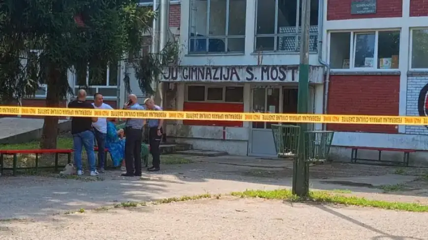 BiH: UBIJENE TRI OSOBE U PUCNJAVI U ŠKOLI U SANSKOM MOSTU