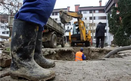 ZBOG PUKNUĆA VRELOVODA ZAPADNI DIO ZAGREBA BEZ TOPLE VODE