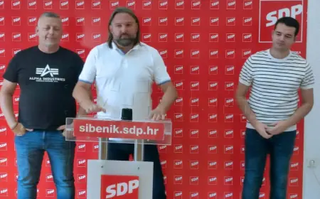 IVAN SLAVICA I GORAN BUŠAC NOVI VIJEĆNICI SDP-a U ŠIBENSKOM GRADSKOM VIJEĆU