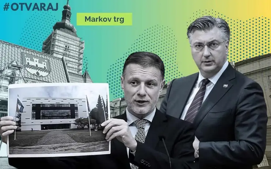SLIKA DEMOKRACIJE U HRVATSKOJ: SABOR JE IZA REŠETAKA, MARKOV TRG ZATVOREN I ZABORAVLJEN