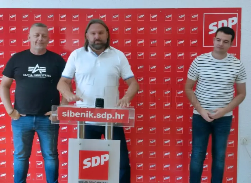 IVAN SLAVICA I GORAN BUŠAC NOVI VIJEĆNICI SDP-a U ŠIBENSKOM GRADSKOM VIJEĆU