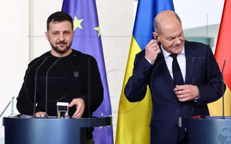 NJEMAČKI KANCELAR SCHOLZ OBEĆAVA KIJEVU 1,4 MILIJARDE EURA DODATNOG NAORUŽANJA
