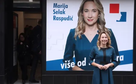 SELAK RASPUDIĆ SLUŽBENO OBJAVILA KANDIDATURU ZA PREDSJEDNICU RH