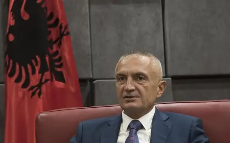 POLICIJA PRITVORILA BIVŠEG ALBANSKOG PREDSJEDNIKA METU