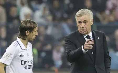 ANCELOTTI: S MODRIĆEM SMO POKUŠALI PREOKRENUTI REZULTAT