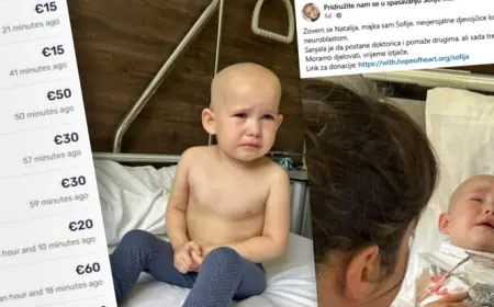 HUMANITARNA AKCIJA ZA POMOĆ "SOFIJI MARIN" JE PREVARA, NE UPLAĆIJTE NOVCE!