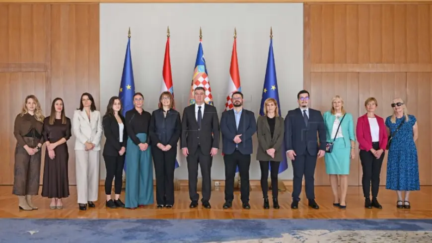 PREDSJEDNIK MILANOVIĆ RAZGOVARAO S PREDSTAVNICIMA UDRUGE „ŽIVOTNA LINIJA“