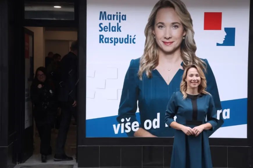 SELAK RASPUDIĆ SLUŽBENO OBJAVILA KANDIDATURU ZA PREDSJEDNICU RH